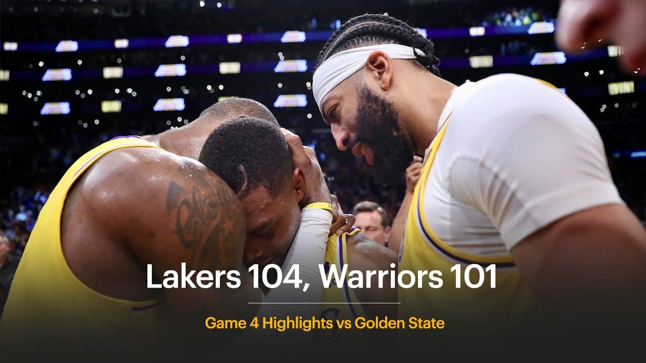 Lakers 104, Warriors 101 – Lakers Take 3 1 Lead Vs Warriors | 2023 Nba Playoffs