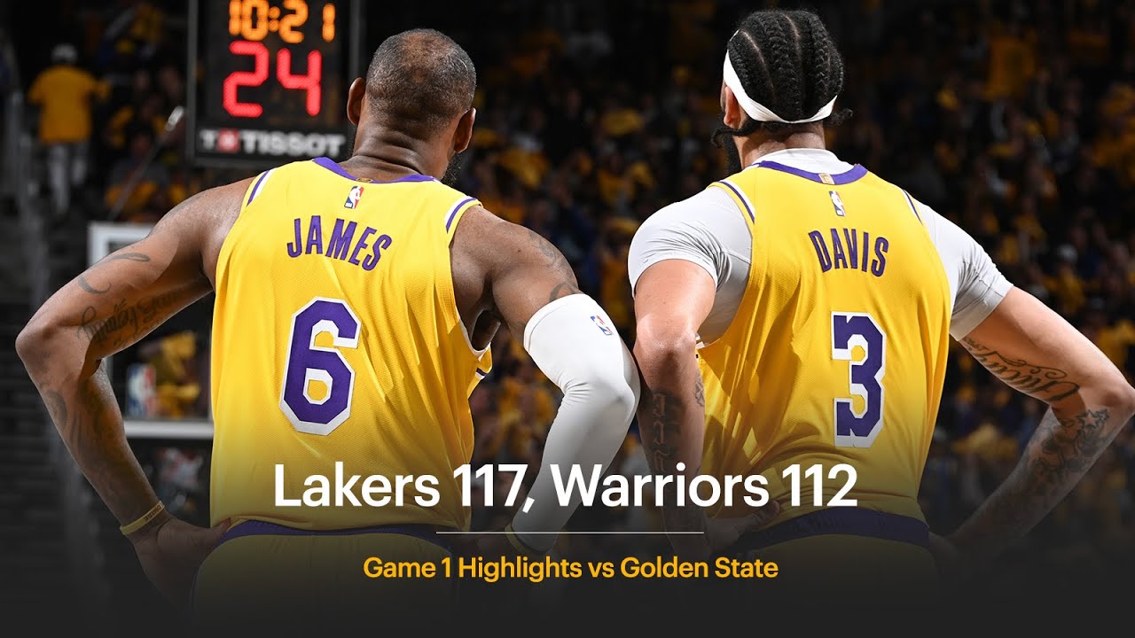 Lakers 117, Warriors 112 – Lakers Win Game 1 | 2023 Nba Playoffs