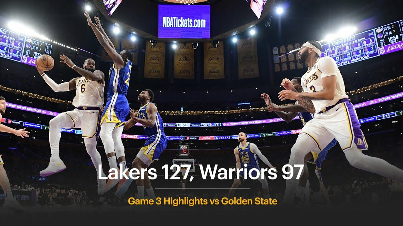 Lakers 127, Warriors 97 – Lakers Take 2 1 Lead | 2023 Nba Playoffs