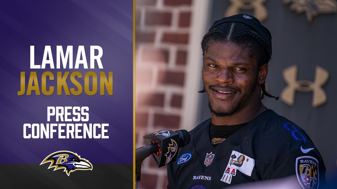 Lamar Jackson Press Conference | Baltimore Ravens