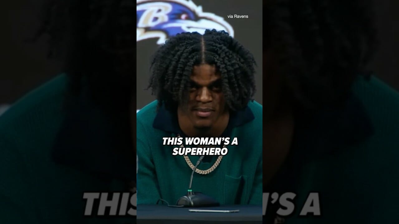 Lamar Jackson Talking About His Mother Is Awesome 🥹💕