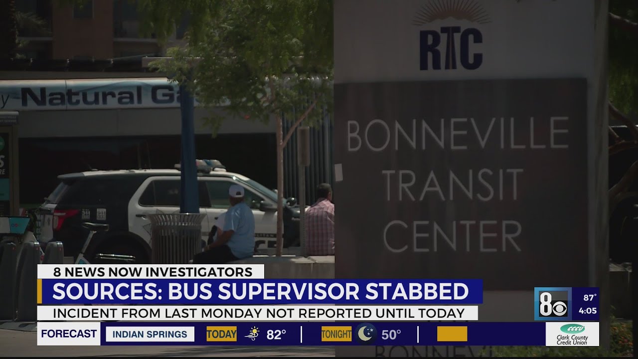 Las Vegas Bus Supervisor Stabbed, Suspect Charged With Attempted Murder