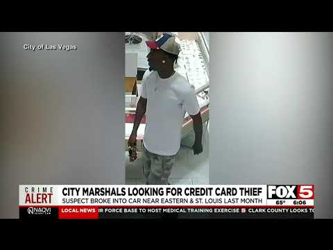 Las Vegas City Marshals Looking For Suspect In Auto Burglary Investigation