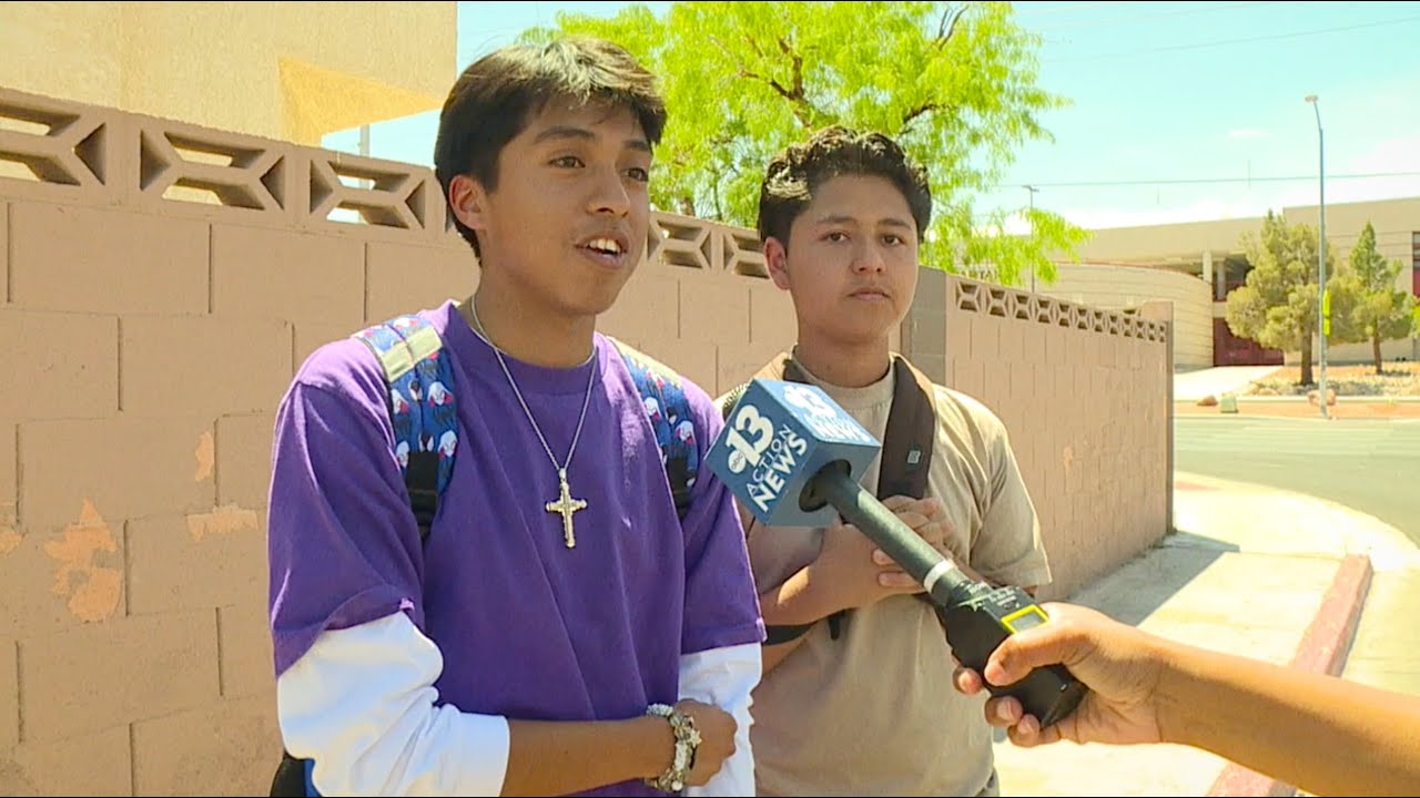 Las Vegas Drivers Ignoring Crosswalk Concerns Cimarron Memorial High School Students