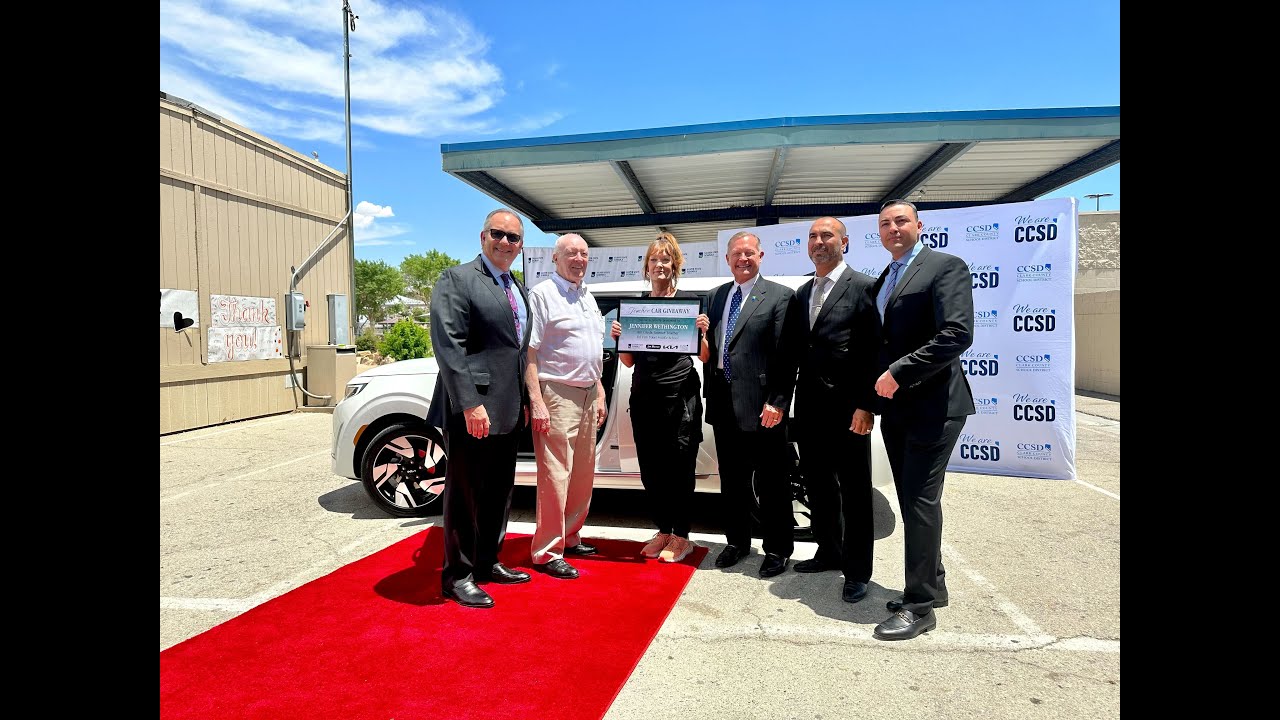 Las Vegas Middle School Teacher Gifted New Car