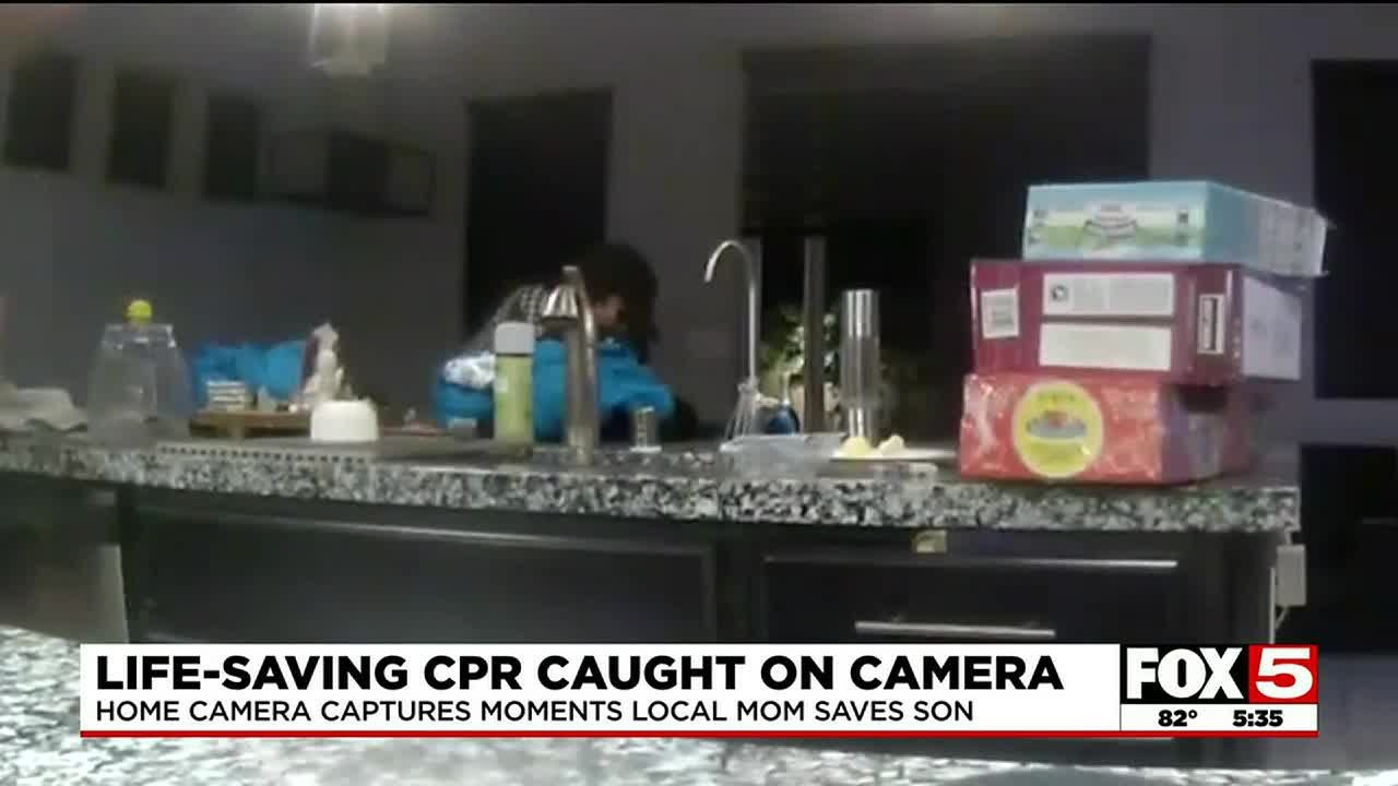 Las Vegas Mom Uses Cpr Training To Save Son’s Life