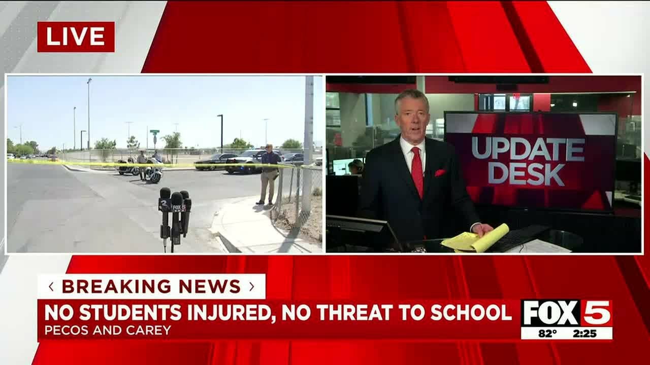 Las Vegas Police Say Suspect In Shooting At Middle School Yet To Be Identified