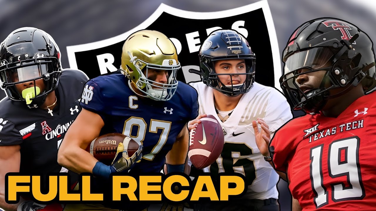 Las Vegas Raiders 2023 Nfl Draft Full Breakdown