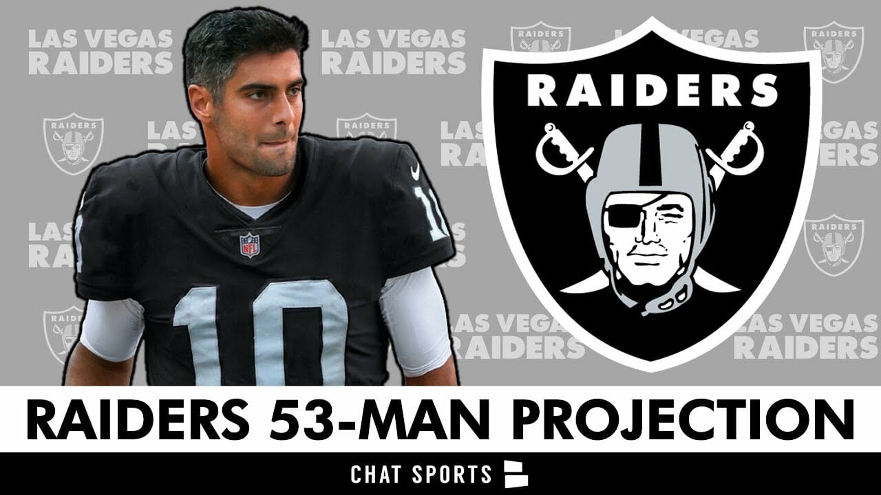 Las Vegas Raiders 53 Man Roster Projection After The 2023 Nfl Draft