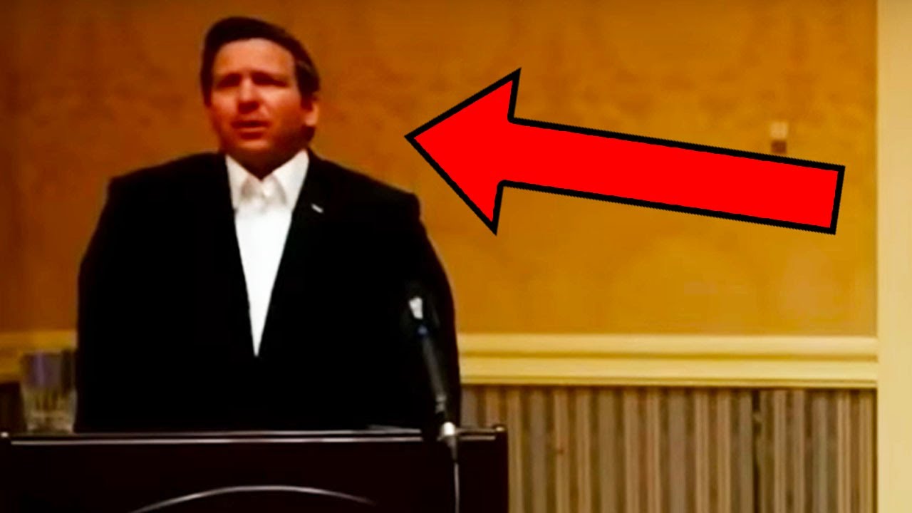 Leaked Footage Shows Just How Terrified Desantis Is Of Trump Voters