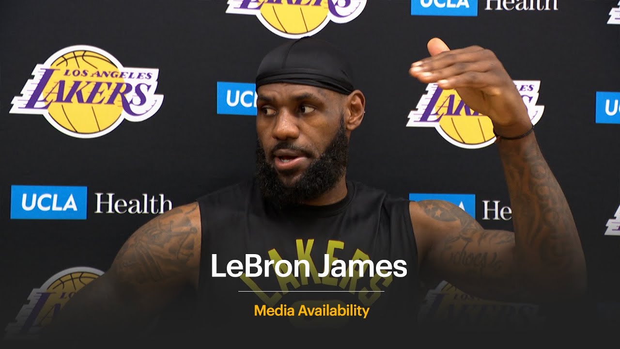 Lebron James On The Lakers’ Preparation For Golden State | 2023 Nba Playoffs