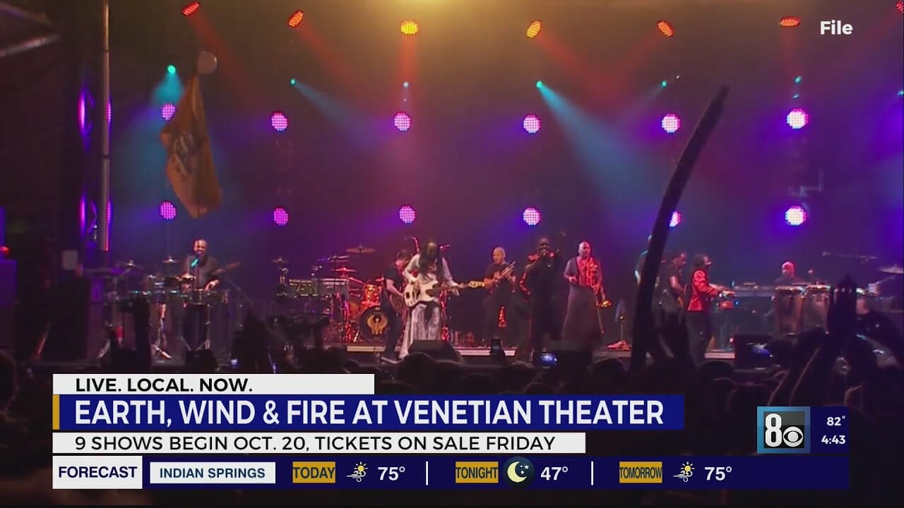 ‘let’s Groove’ To Earth, Wind & Fire In Las Vegas