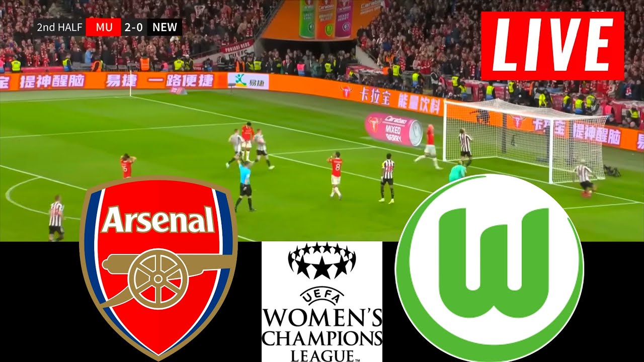 🔴live : Arsenal Women Vs Wolfsburg Women | Uefa Women’s Champions League 2023 |