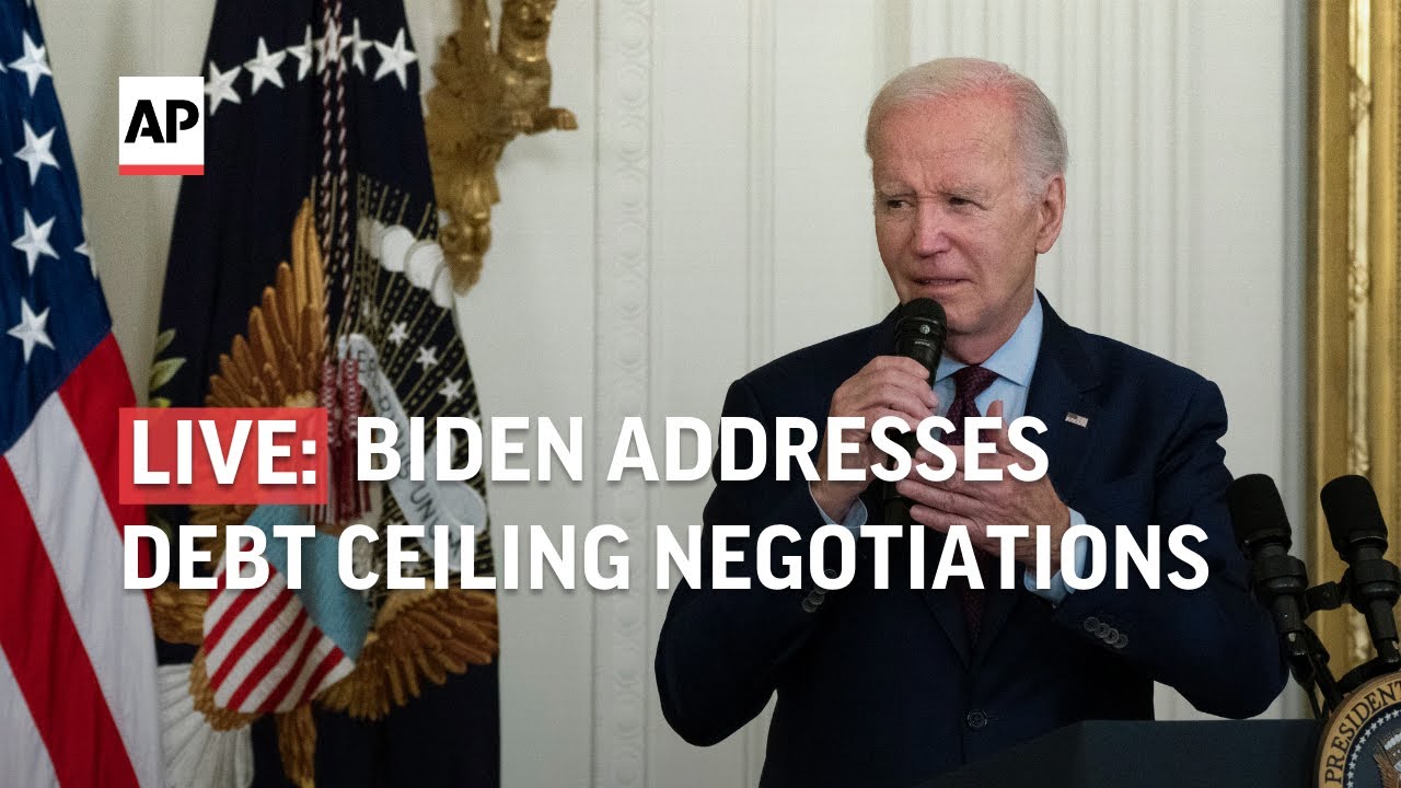 Live | Biden Addresses Debt Ceiling Negotiations | Ap