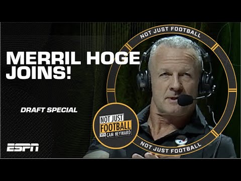 Live Draft Special: Steelers Legend Merril Hoge | Not Just Football