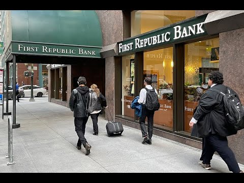 Live Exterior Of First Republic Bank Headquarters In San Francisco After Jp Morgan Chase Takes Over