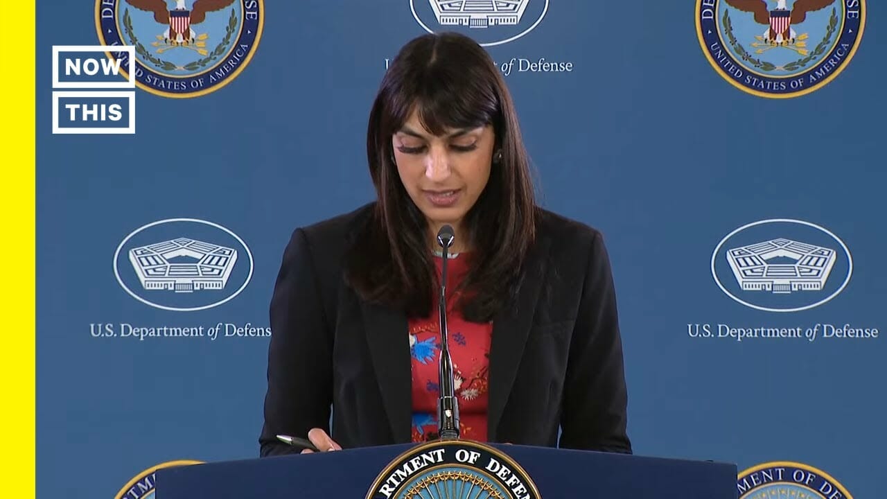 Live Now: Pentagon Briefing With Deputy Press Secretary Sabrina Singh