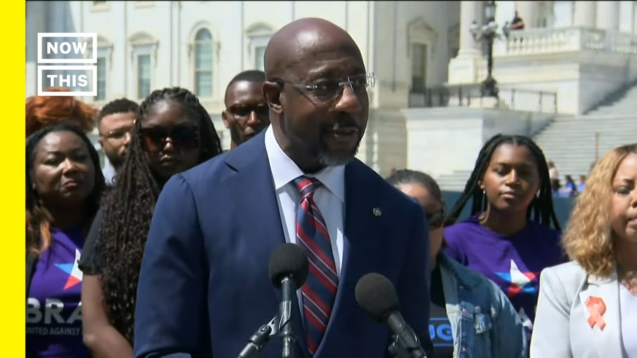 Live Now: Sen. Raphael Warnock Urges Congress To Act On Gun Reform