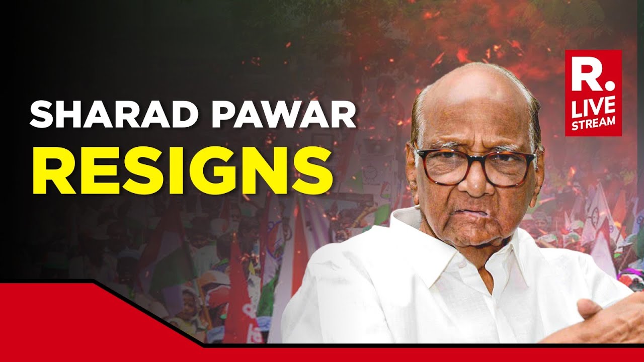 Live: Sharad Pawar Steps Down As Ncp President | Arnab Goswami Live | Maharashtra Politics