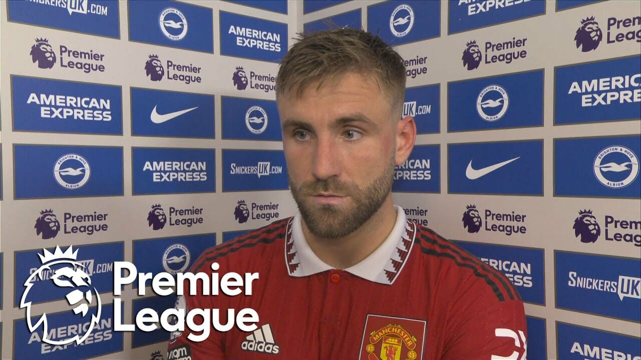 Luke Shaw ‘can’t Explain’ His Late Handball Against Brighton | Premier League | Nbc Sports