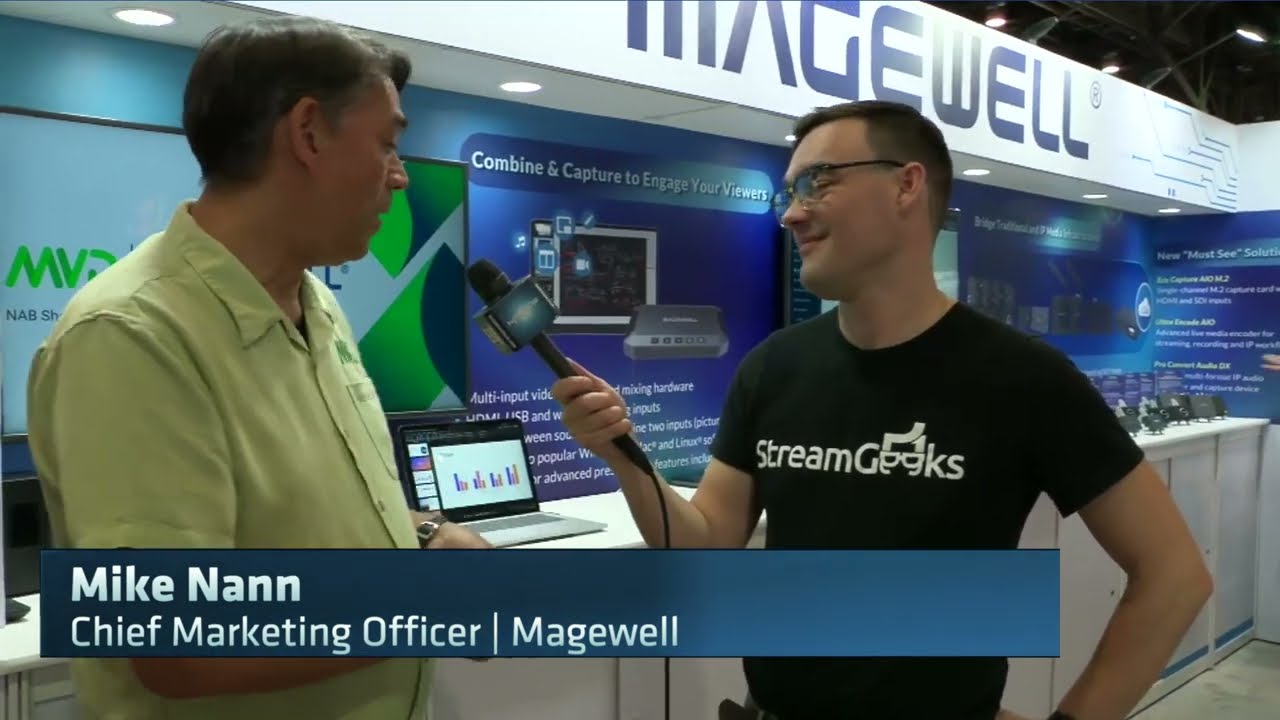 Magewell Featured On 2023 Nab Show Live