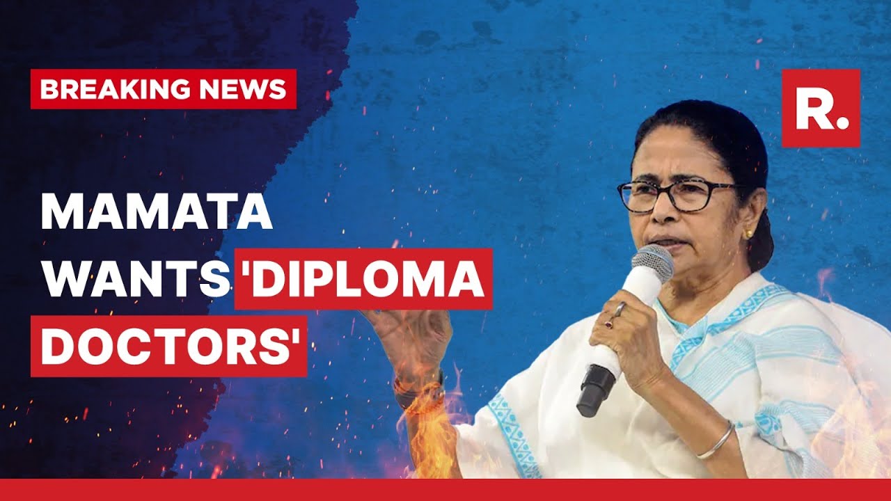 Mamata Banerjee Proposes ‘diploma Doctors’, Says They’ll Be Like ‘semi Doctors’