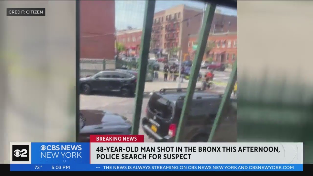 Man, 48, Shot In The Bronx; Nypd Searching For Suspect