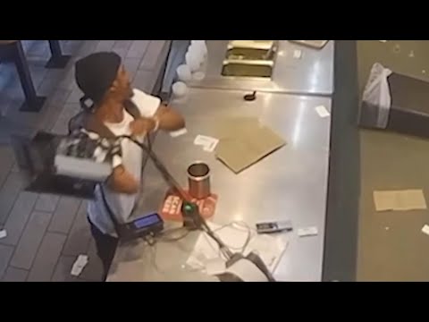 Man Throws Cash Register Over The Counter At Chipotle In Dc