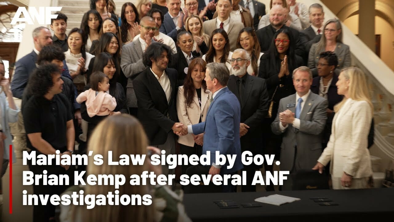 Mariam’s Law Signed By Gov. Brian Kemp After Several Anf Investigations