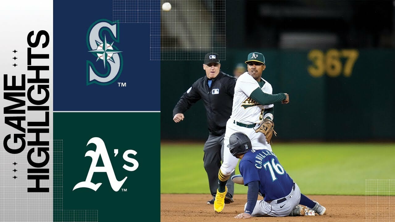 Mariners Vs. A’s Game Highlights (5/3/23) | Mlb Highlights