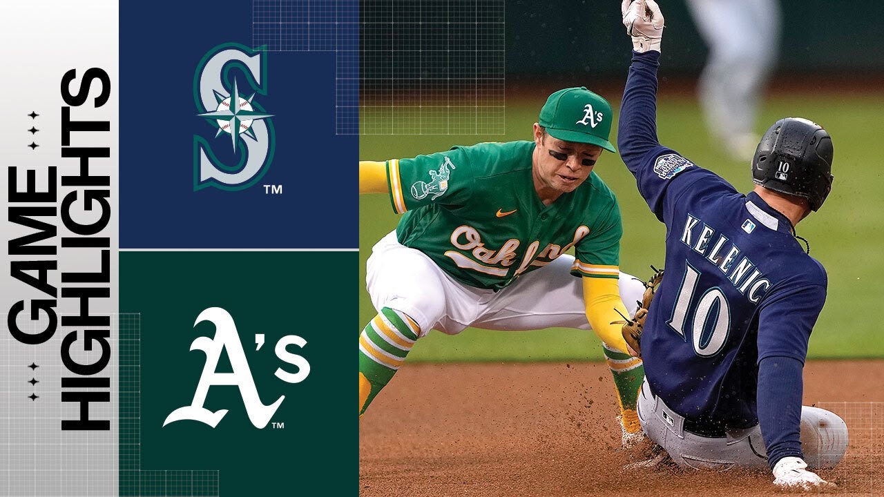 Mariners Vs. A’s Game Highlights (5/2/23) | Mlb Highlights