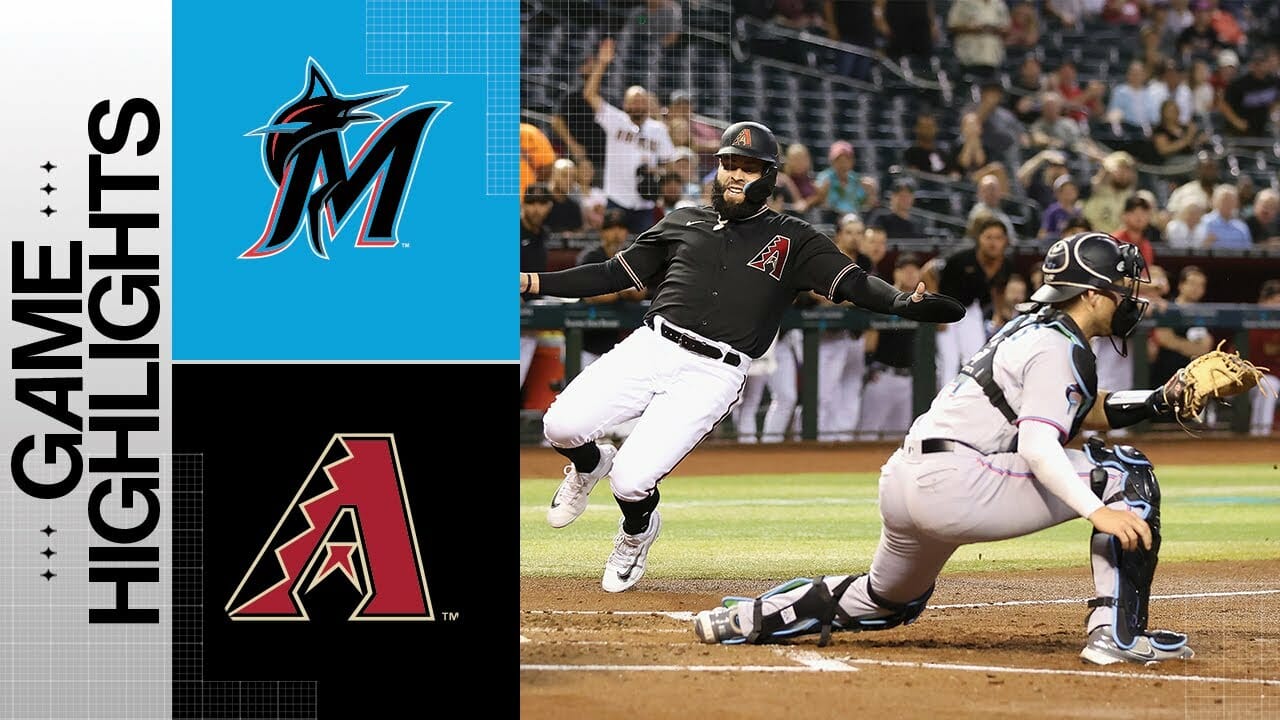 Marlins Vs. D Backs Game Highlights (5/8/23) | Mlb Highlights