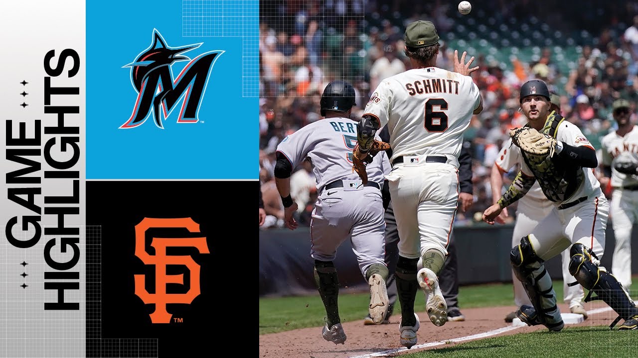 Marlins Vs. Giants Game Highlights (5/21/23) | Mlb Highlights