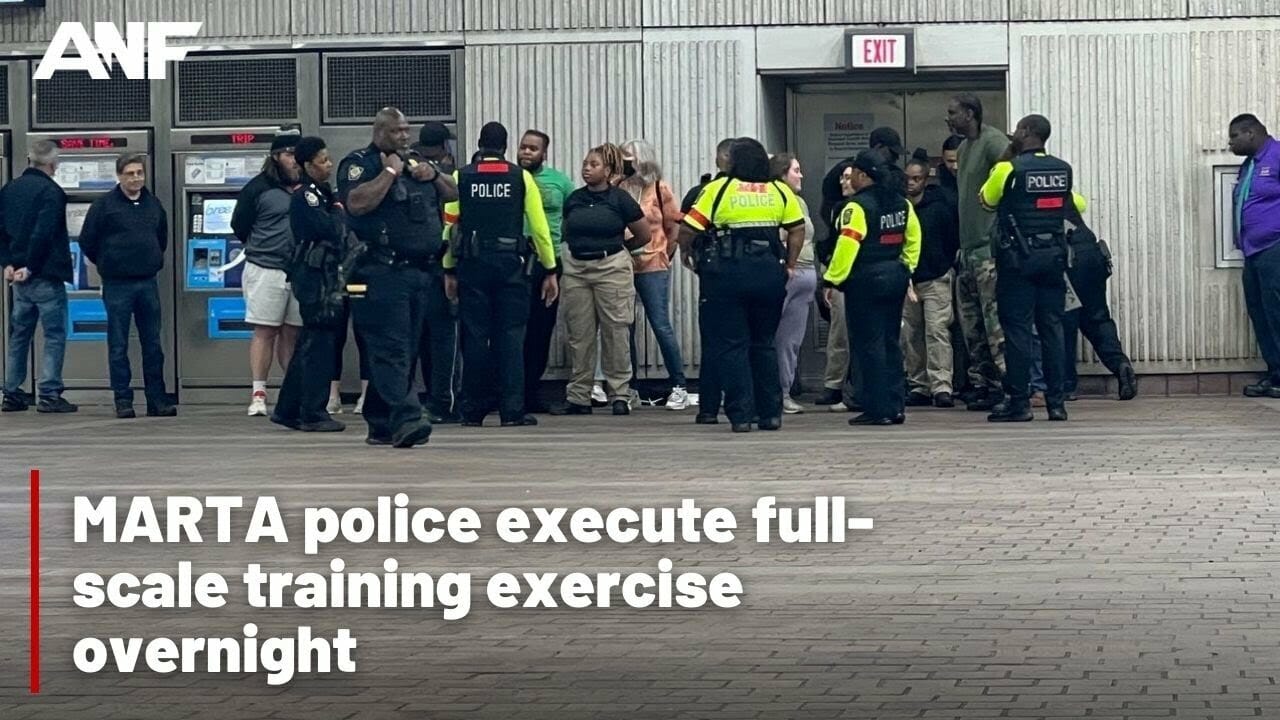 Marta Police Execute Full Scale Training Exercise Overnight