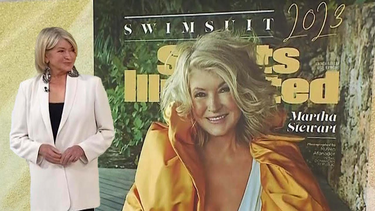 Martha Stewart, 81, Reacts To Sports Illustrated Swimsuit Cover