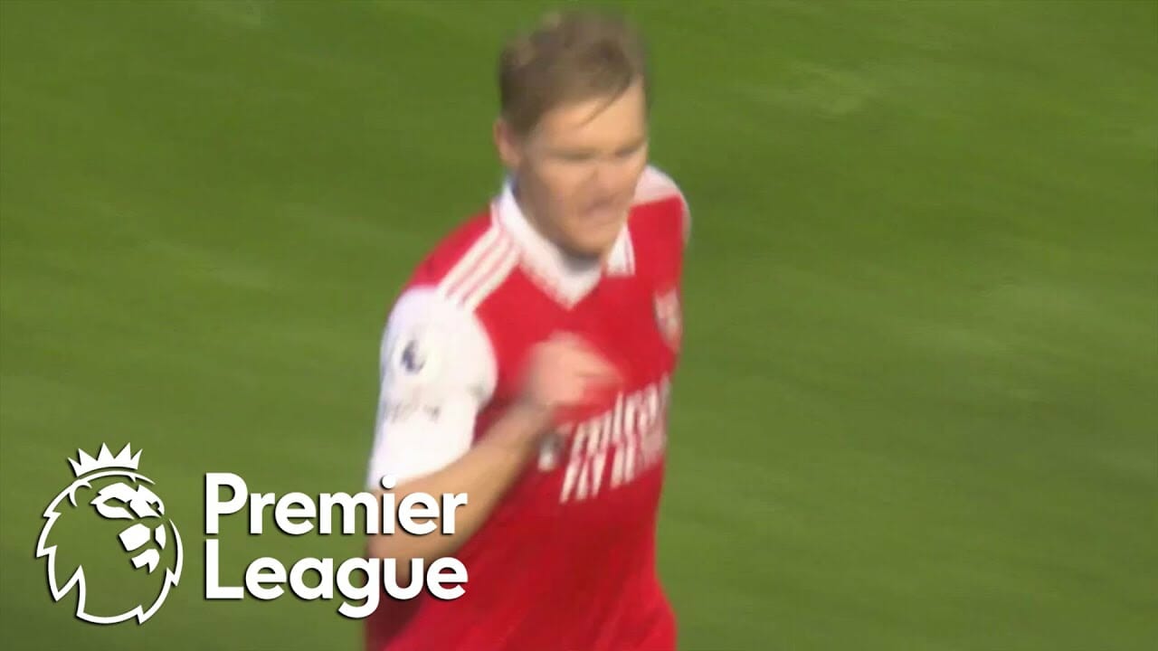 Martin Odegaard Strikes First For Arsenal V. Newcastle United | Premier League | Nbc Sports