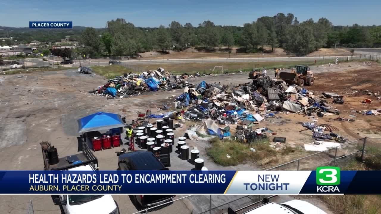 Massive Encampment Considered ‘a Safety/health Hazard’ Cleared In Placer County