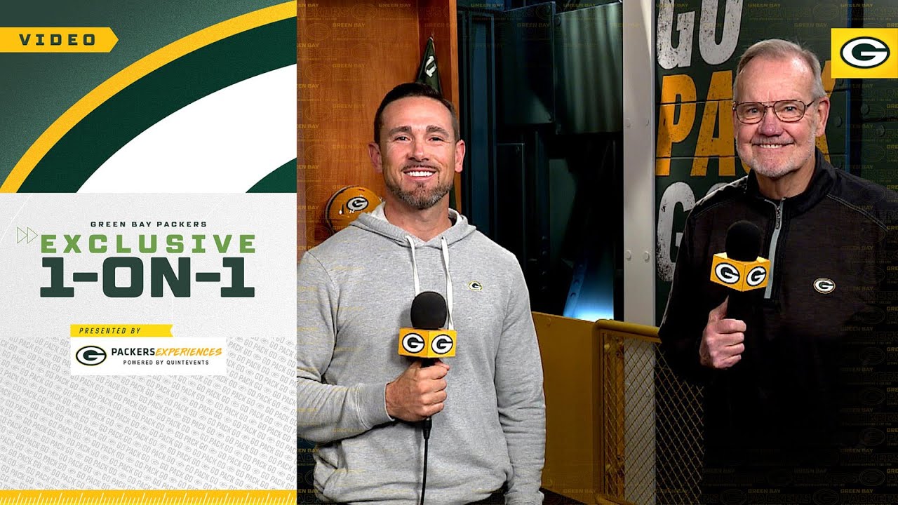 Matt Lafleur: 1 On 1 On The Packers’ Schedule