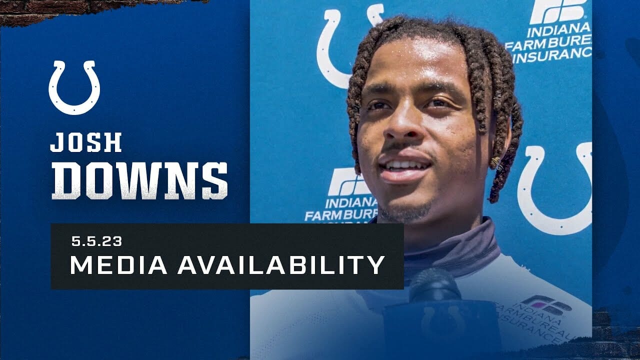 May 5, 2023 | Wr Josh Downs Media Availability