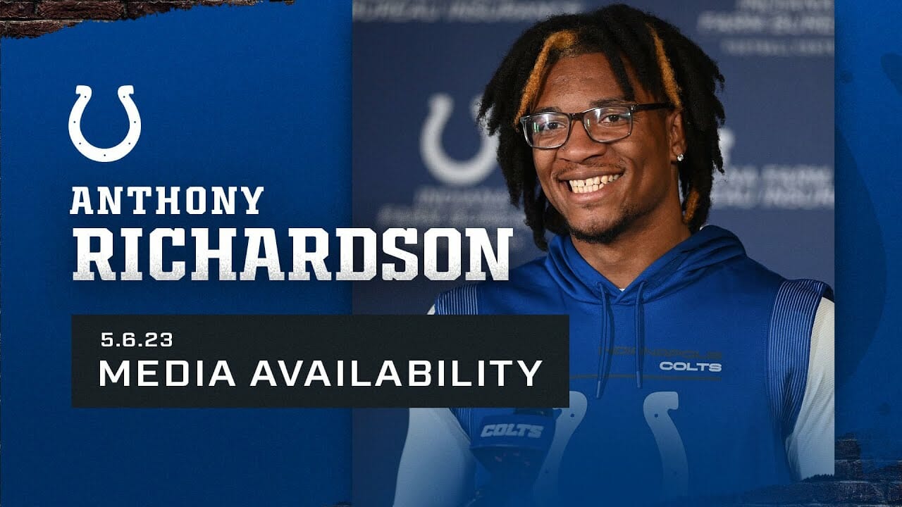 May 6, 2023 | Anthony Richardson Media Availability