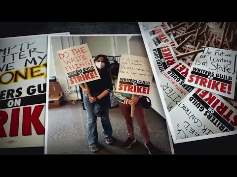 Members Of Writers Guild Go On Strike