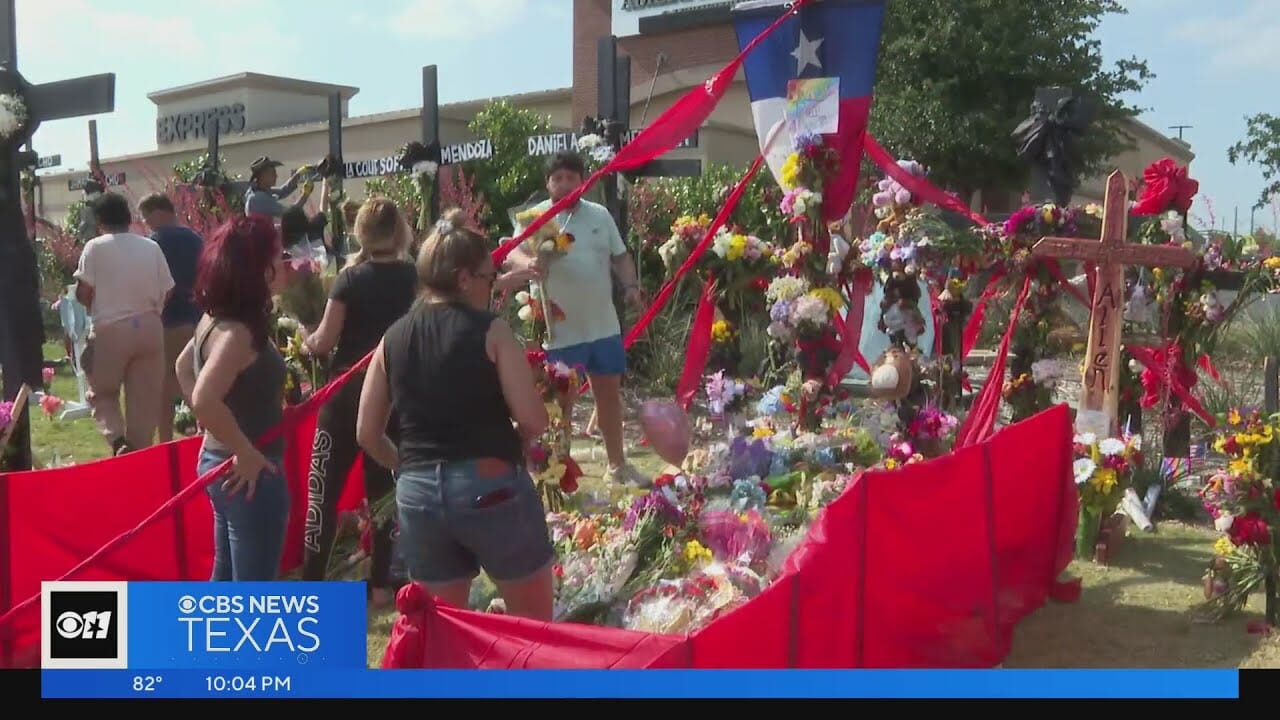 Memorials Continue To Grow At Allen Outlet Mall | Dallas News