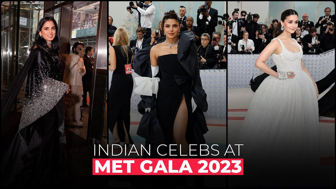 Met Gala 2023: Priyanka Chopra Jonas, Alia Bhatt, Isha Ambani, And Natasha Poonawalla Shine | Econ Times