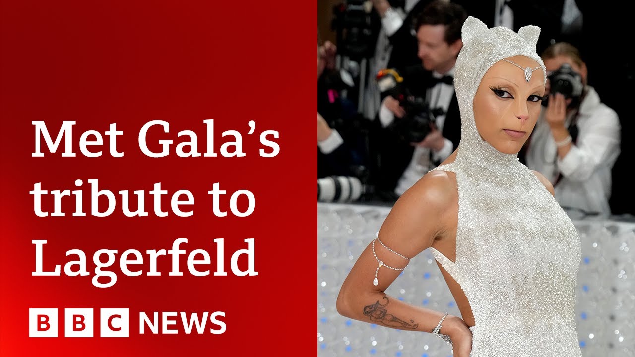 Met Gala 2023: Stars Celebrate Fashion Designer Karl Lagerfeld – Bbc News