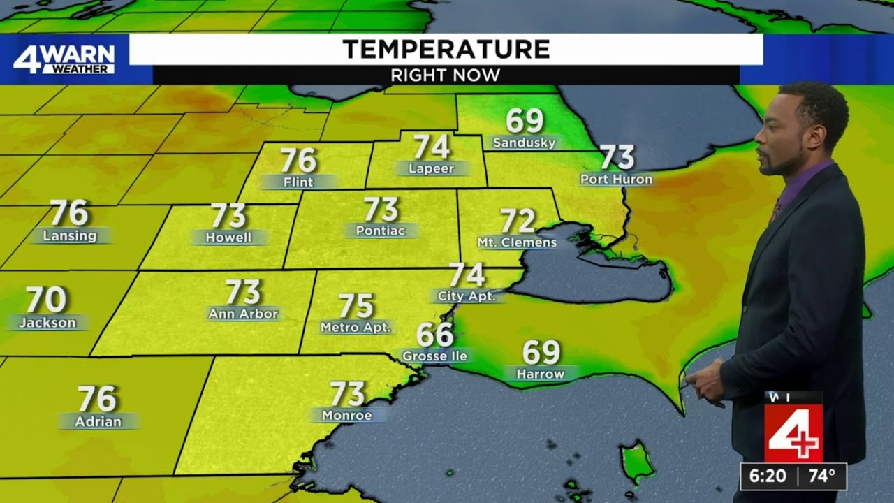 Metro Detroit Weather Forecast May 21, 2023 — 6 P.m. Update | Detroit News