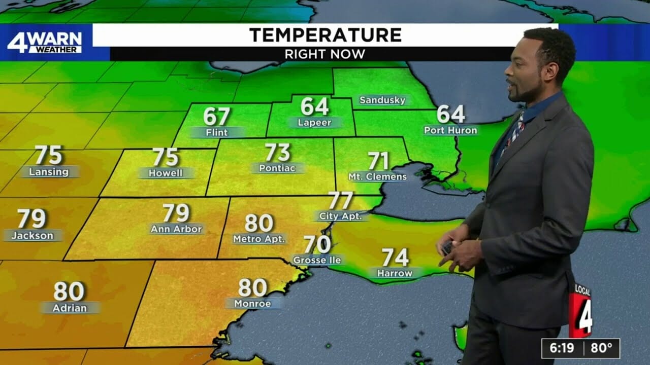 Metro Detroit Weather Forecast May 7, 2023 — 6 P.m. Update | Detroit News