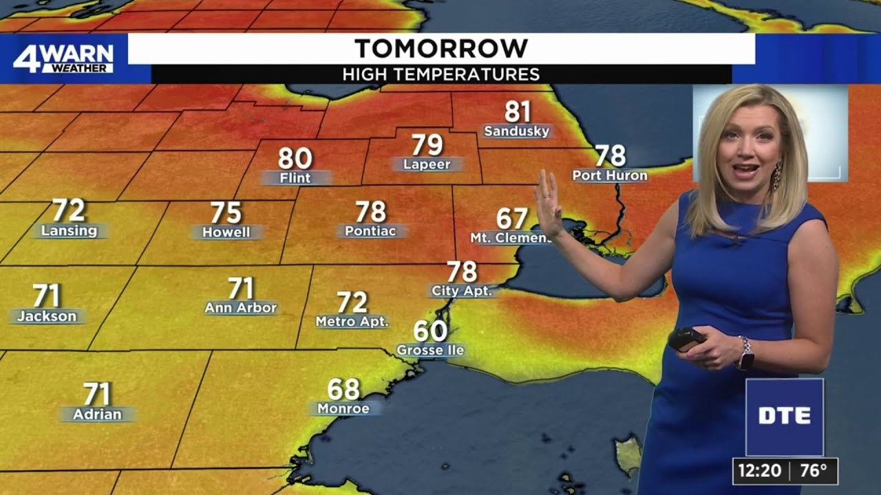 Metro Detroit Weather Forecast May 11, 2023 — Noon Update | Detroit News