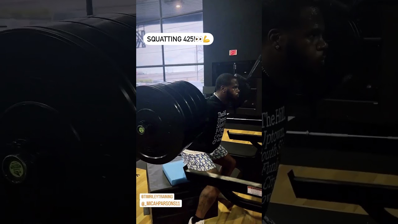 Micah Parsons Putting In Work This Offseason 💪 #shorts