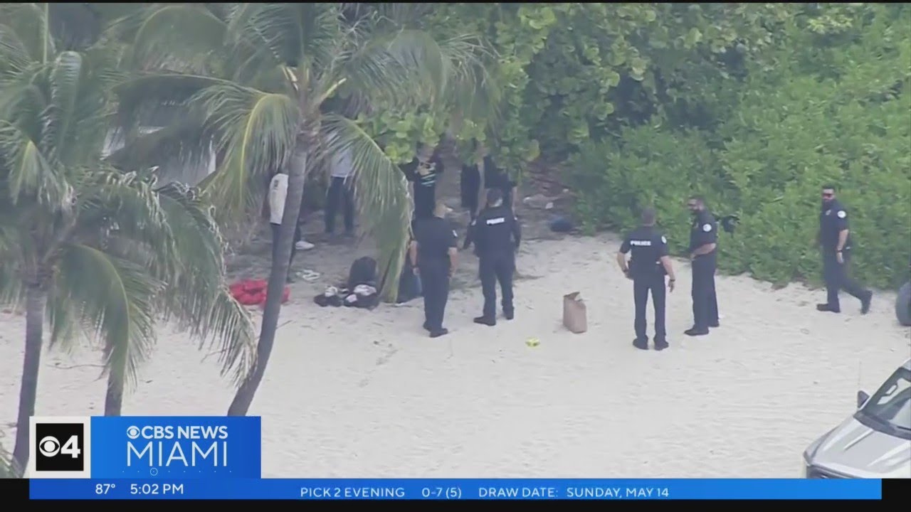 Migrants Come Ashore On Sunny Isles Beach