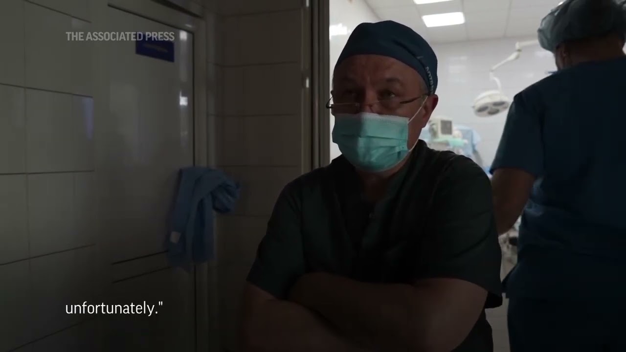 Military Hospital In Ukraine Suffers The Effects Of War | Ap